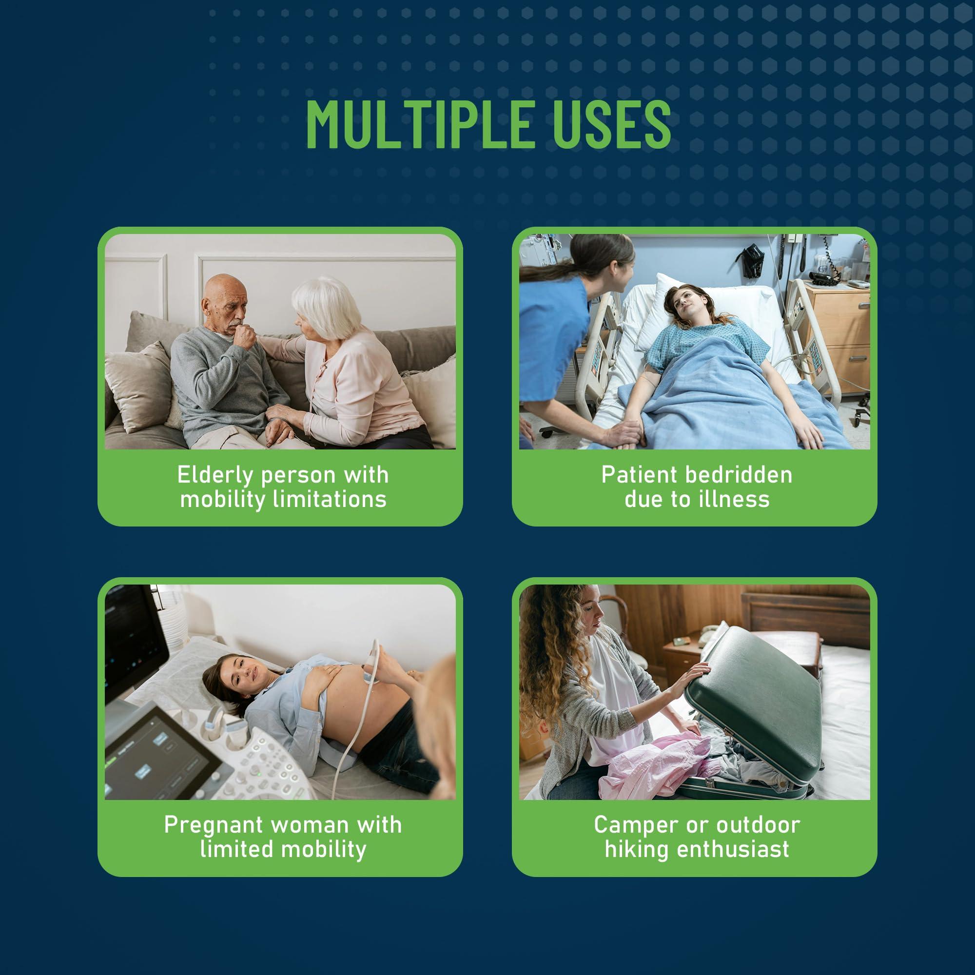 UNIFREE Unifree Disposable Washcloths Wipes Body Cleansing Wipes for Adults Bathroom Wipes 50 Count (Pack of 8)