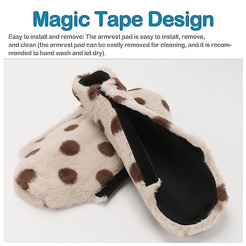 TOMMHANES AMISGUOER Wheelchair Armrest Pads 9 Inch Wheelchair Pads Memory Foam Wheelchair Armrest Pads Wheelchair Arm Pads Washable (WAP9-19N)