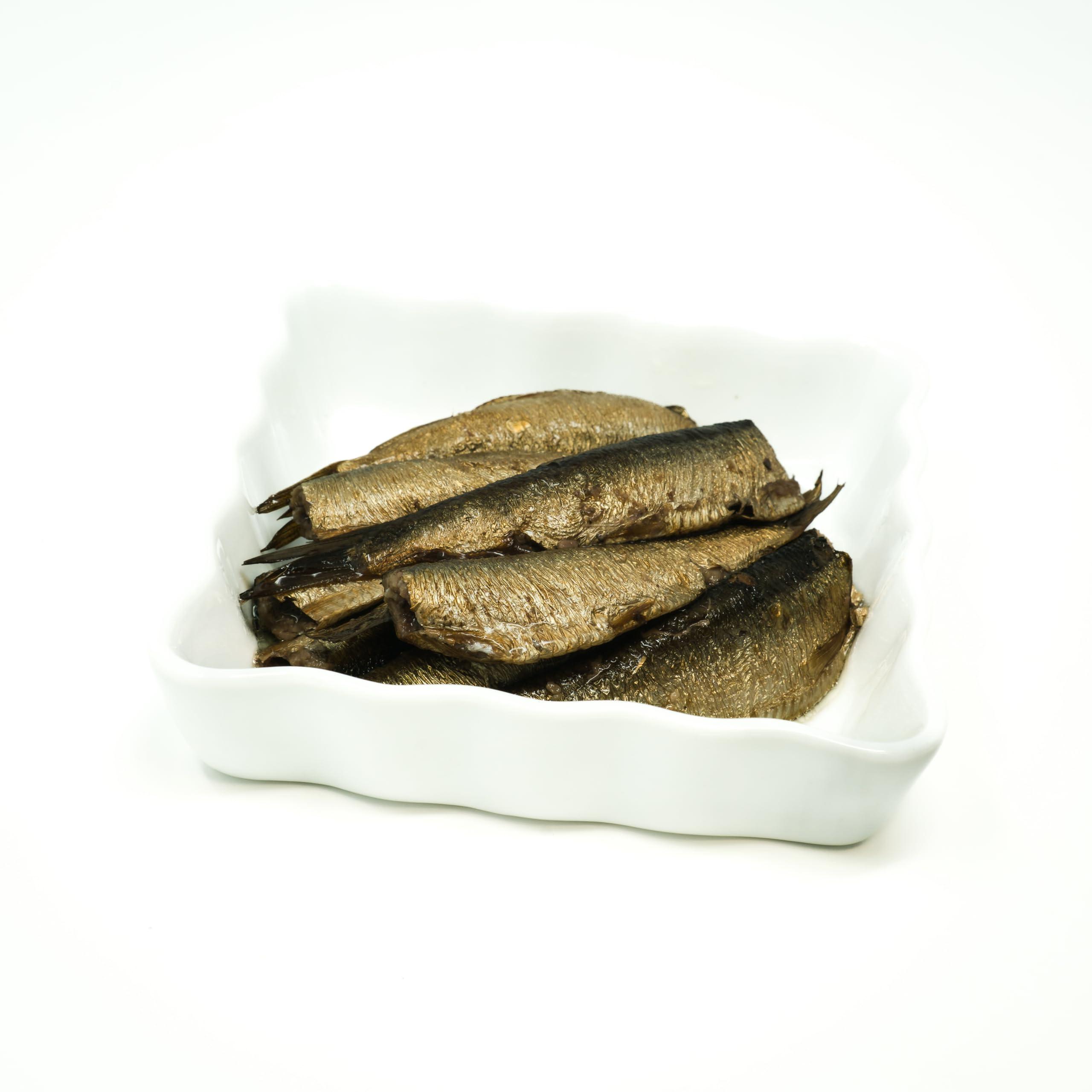 GOLD STAR Sprats Riga Smoked (12 Pack) Gold Star 5.6 oz Tins in Vegetable Oil Product of Latvia, Kosher