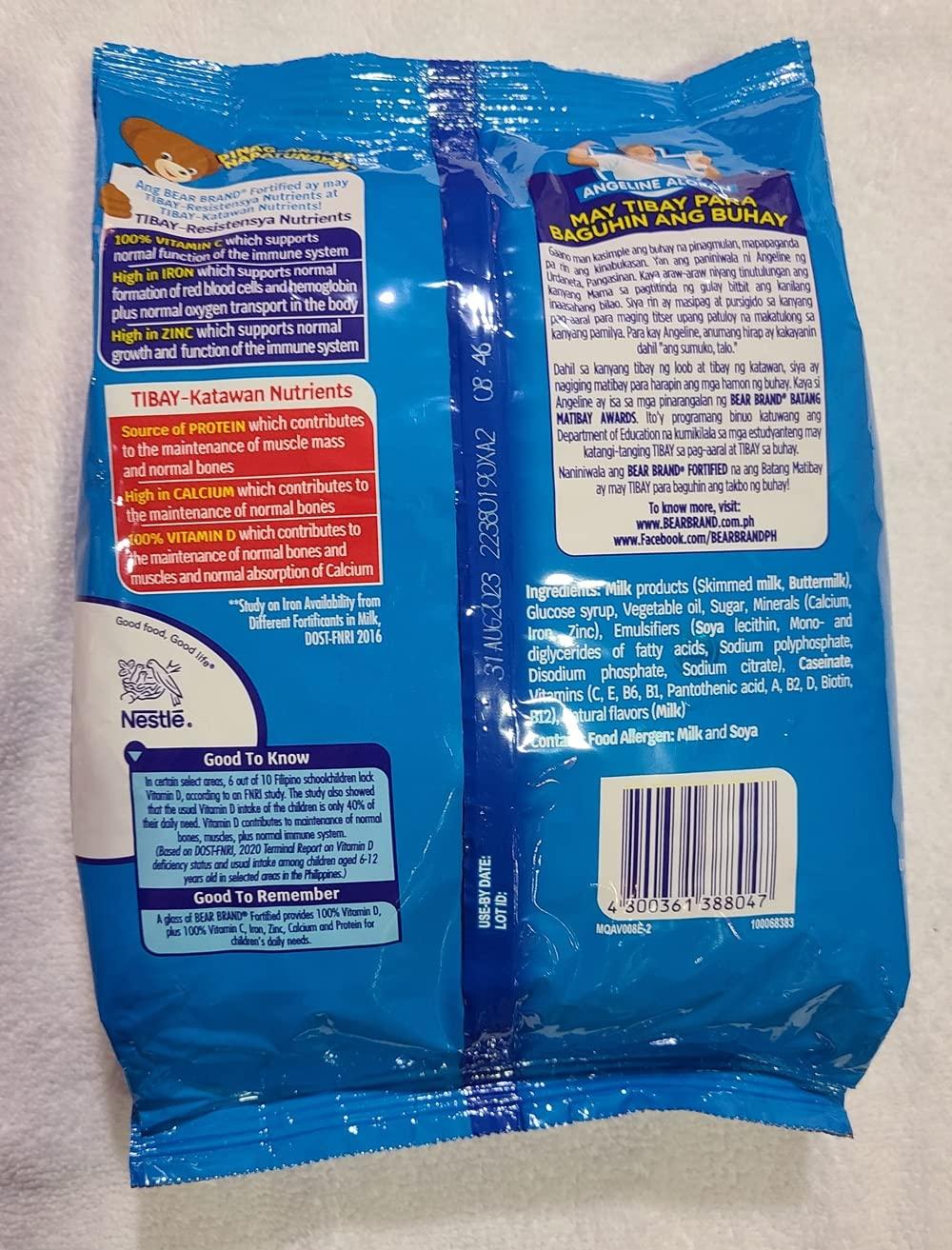 Bear Brand Bear Brand Fortified Powdered Milk 840 grams (x2 pack)