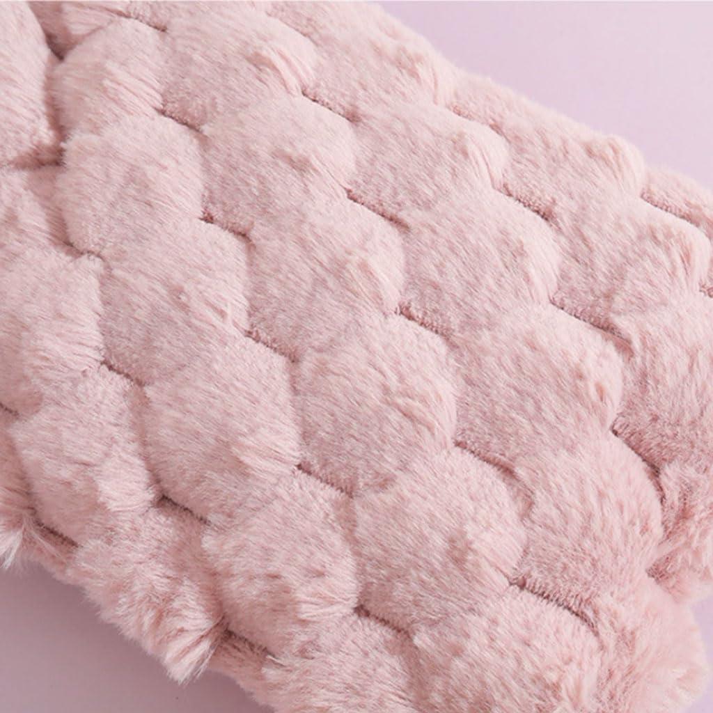 PEKJI Winter hot Water Bottle for Bed Hand Warmer Bag Portable Plush hot Water Bag Water-Filled Warm Water Bottle with Cover