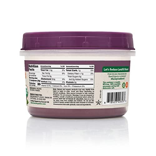 BareOrganics BareOrganics Acai Berry Powder, Superfood Powder, Organic Dietary Supplement, 4 Ounces