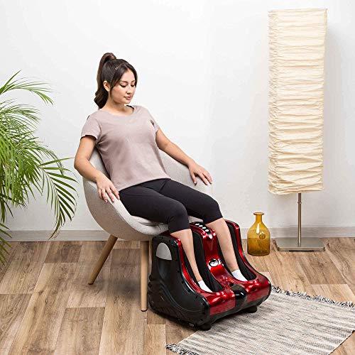 GLOBAL RELAX GLOBAL RELAX | VITALZEN | Foot and Leg Massager | Massage Machine with Modes | Kneeling and Vibration | Electric Massagers Designed to Relief of Pain and Muscle Tension in Feet, Ankles and Calves