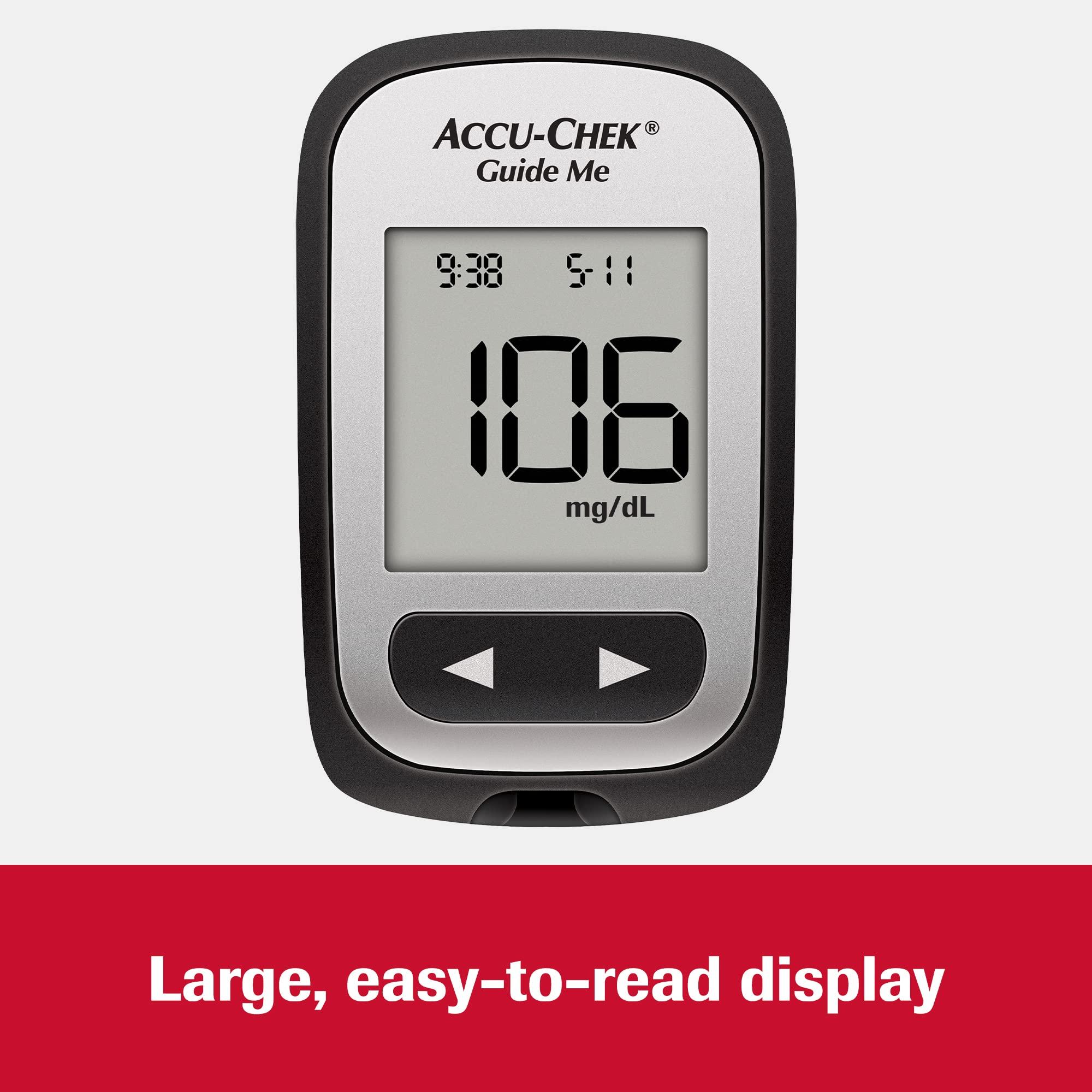 Accu-Chek Accu-Chek Guide Me Diabetes Meter for Diabetic Blood Glucose Monitoring (Meter Only)