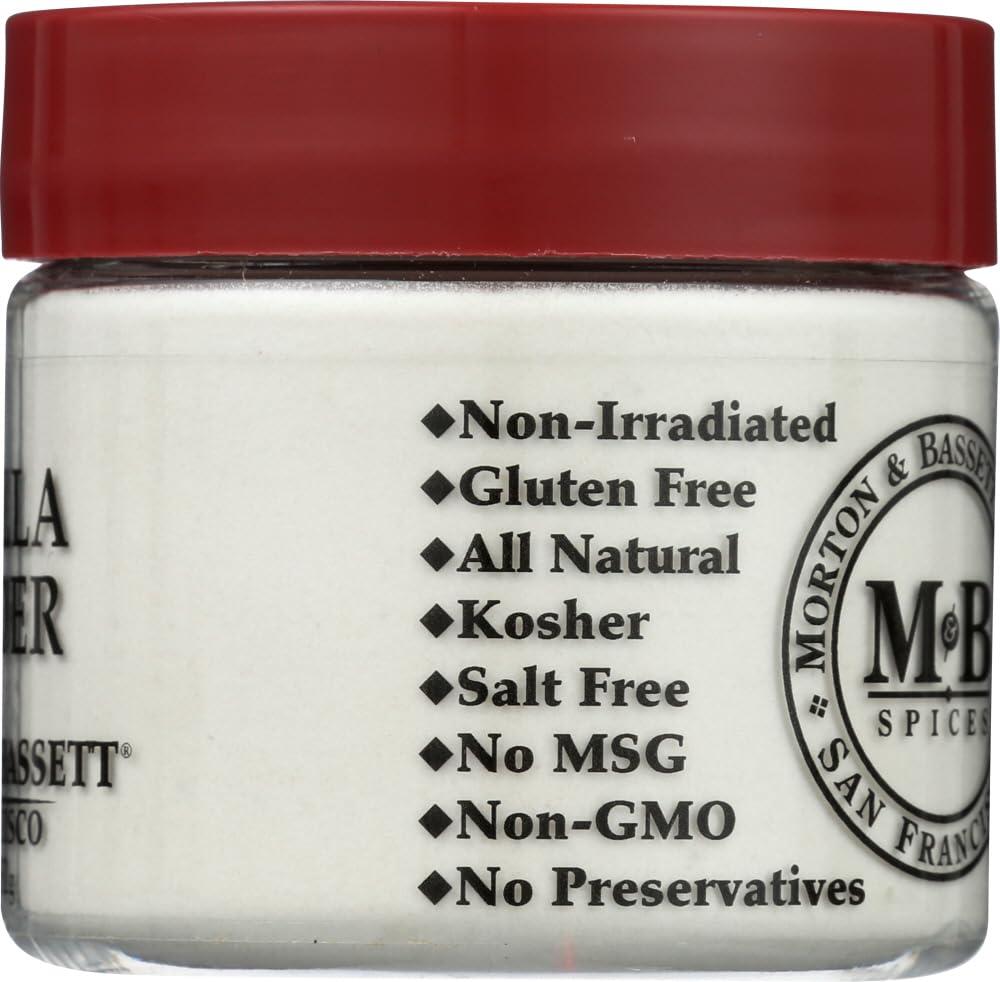 Morton & Bassett Spices Morton & Basset, Spices Vanilla Powder, 1.1 Ounce