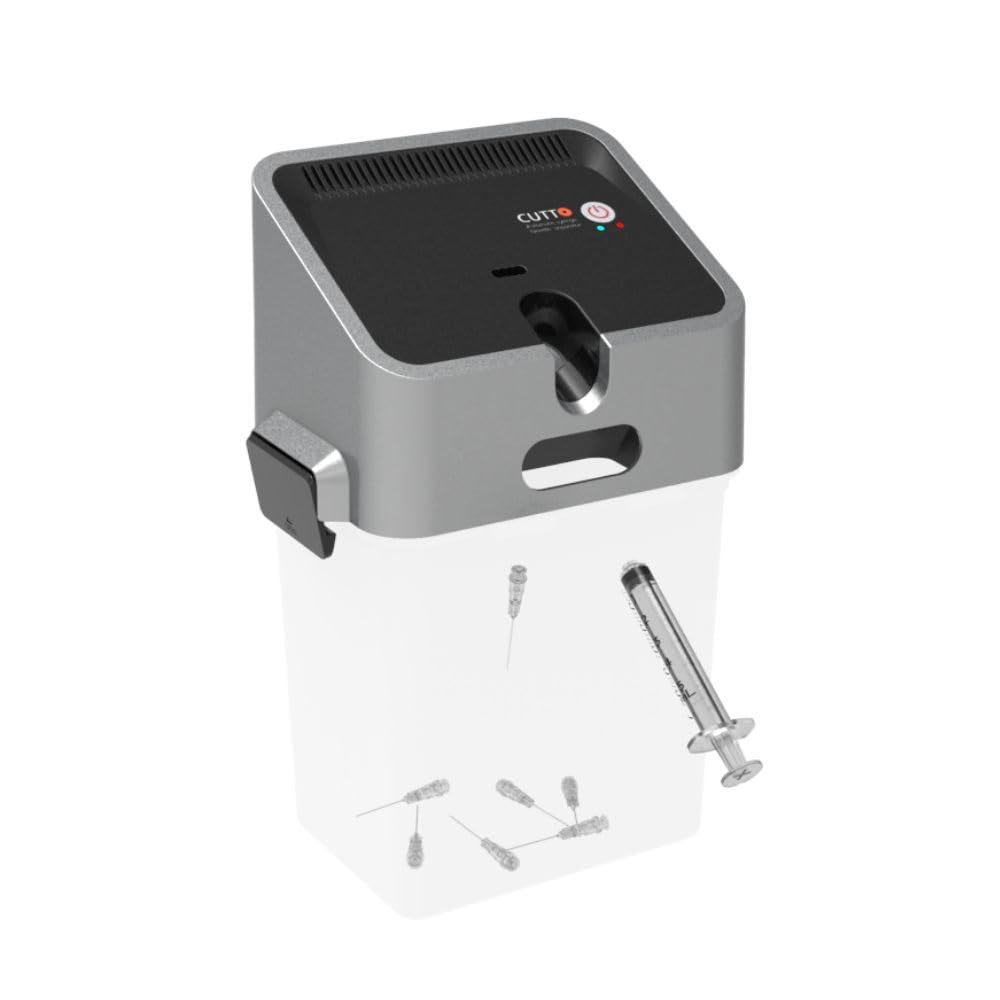 J2 Automatic Syringe Needle Seperator CUTTO 3M System More Safety, More Easier, More Faster Cutto Devive & Container