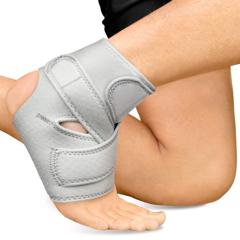 Bracoo Bracoo Ankle Support Brace For Men & Women, Compression Sleeve Strap Wrap, Sprains, Arthritis, Pain Relief, Sports Injuries and Recovery, Breathable Neoprene Brace, FS10