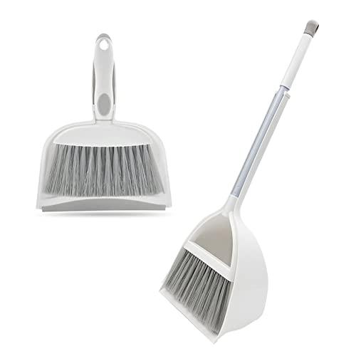 WDDBHSKN Mini Broom and Dustpan Set Kids Broom Set Kids Cleaning Set Toddler Broom Set Set Small Broom and Dustpan Set for Desk, Home, Kitchen Necessities