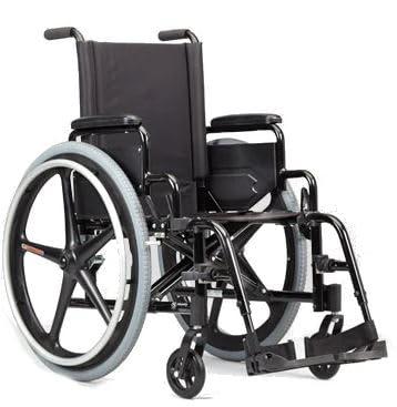 Xcore X-CORE 24" 5 Spoke Wheel with Everyday Soft Roll Solid Tire (Black Wheel)