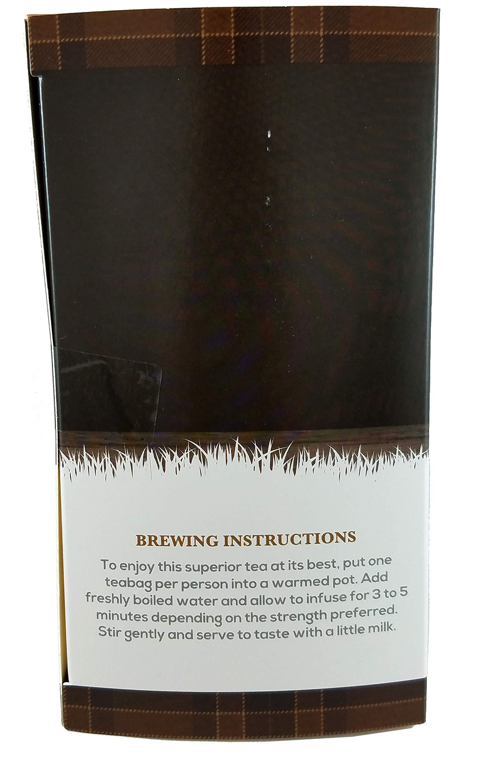 Edinburgh Tea & Coffee Company Ltd. Artisans Since Edinburgh Tea & Coffee Company Whisky Flavoured Black Tea, 25 Count Envelope/Tag Teabags