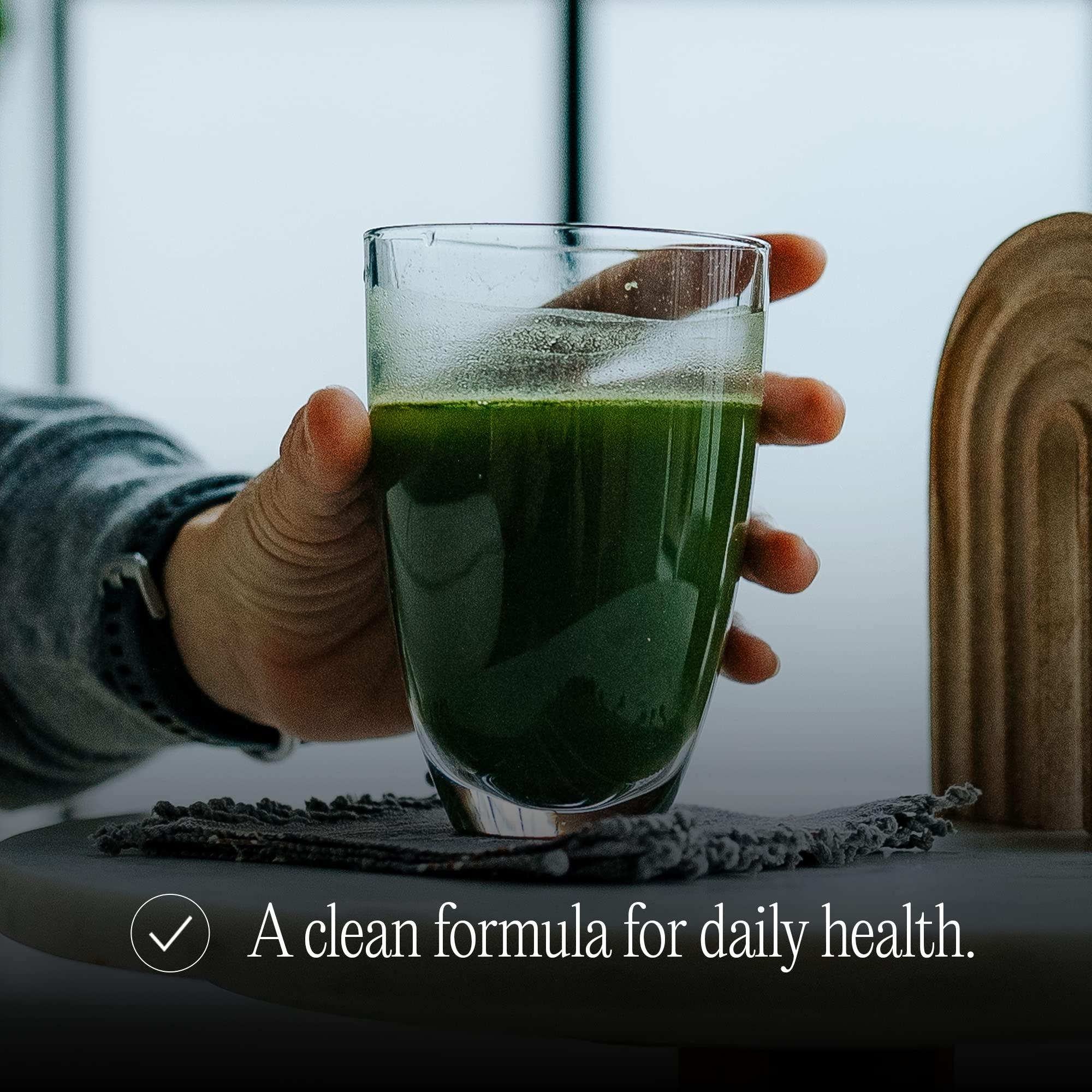 BARE PERFORMANCE NUTRITION BARE PERFORMANCE NUTRITION, BPN Strong Greens Superfood Powder, Improved Digestion, Increased Energy, Immune System Support, Sweet Mint, 30 Servings