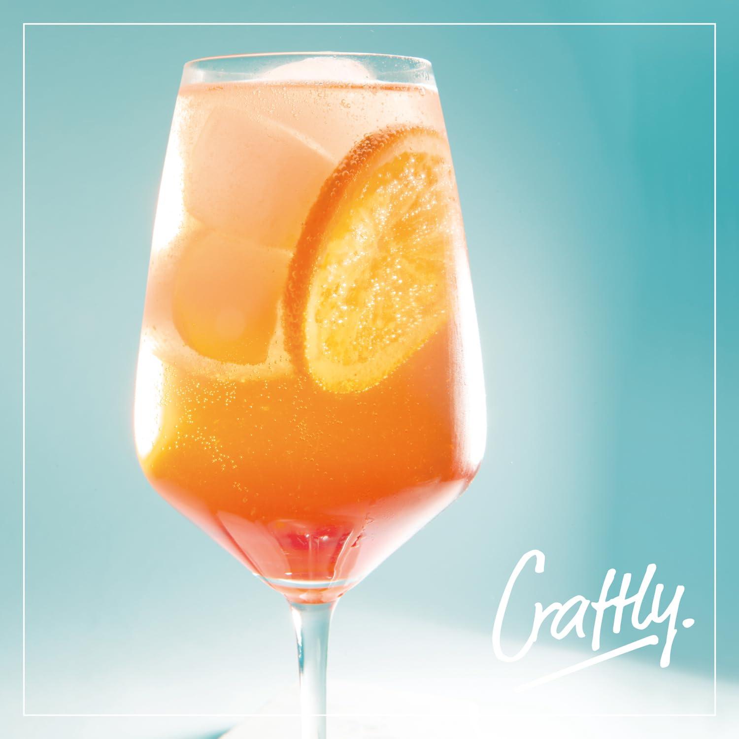 Craftly Craftly Italian Spritz Infusion Kit Ultimate Aperitivo Experience at Home | DIY Cocktail Set for Aperitivo | Cocktail Set for Spritz