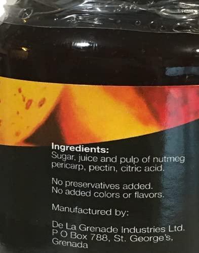 MORNE DELICE MORNE DELICE Nutmeg JAM - Gourmet Product of Grenada (340g - 12 Oz)