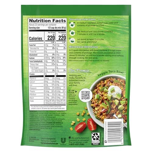 Knorr Knorr Rice Sides Taco Rice For a Tasty Rice Side Dish No Artificial Flavors or Preservatives, No Added MSG 5.4 oz