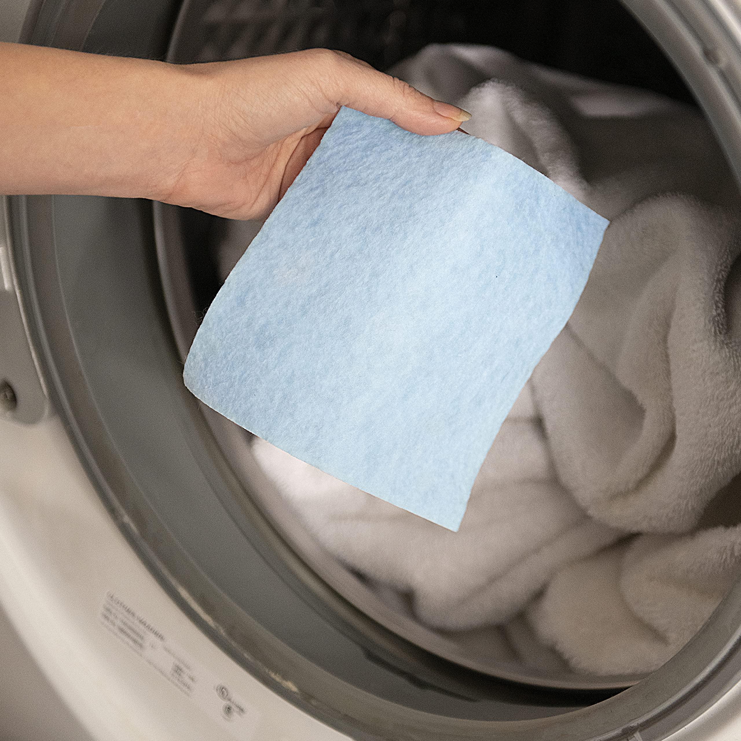 WashEZE WashEZE (10 Ct) All in One Laundry Sheets Scented - Detergent-Fabric Softener-Stain Fighter - Static Guard Soap Sheet -All in One Detergent Sheet- Travel and Dorm Friendly