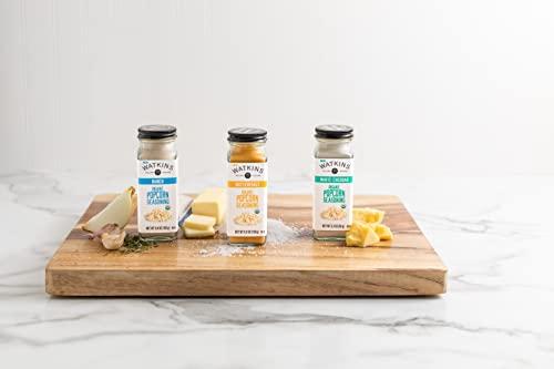 Watkins Watkins Gourmet Organic White Cheddar Popcorn Seasoning, 3.3 oz