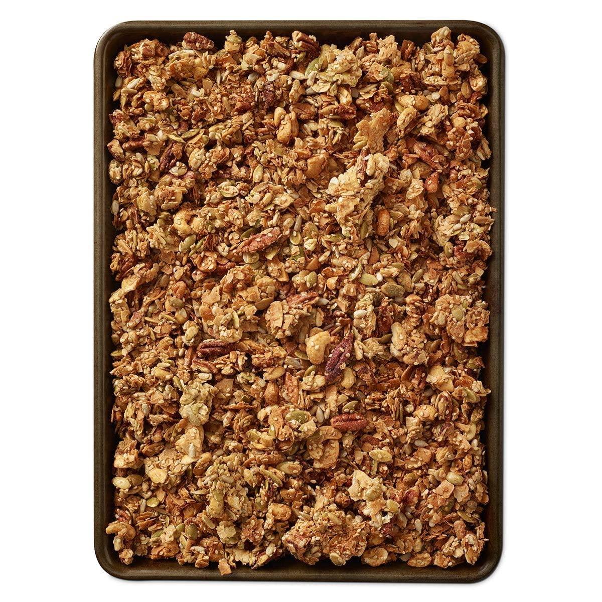 GrandyOats Grandy Oats Organic Granola,10lb Bulk Bag - Classic Granola with Organic Oats, Pumpkin Seeds, Walnuts & Cashews - Low Sugar, Dairy Free, High Protein Granola, Non-GMO & Kosher - 160 OZ