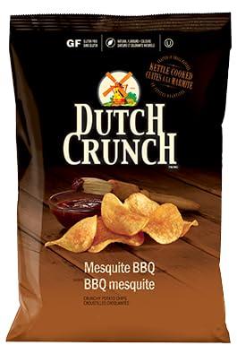 Old Dutch Old Dutch Crunch Mesquite BBQ Kettle Chips One Large Bag (Imported from Canada)