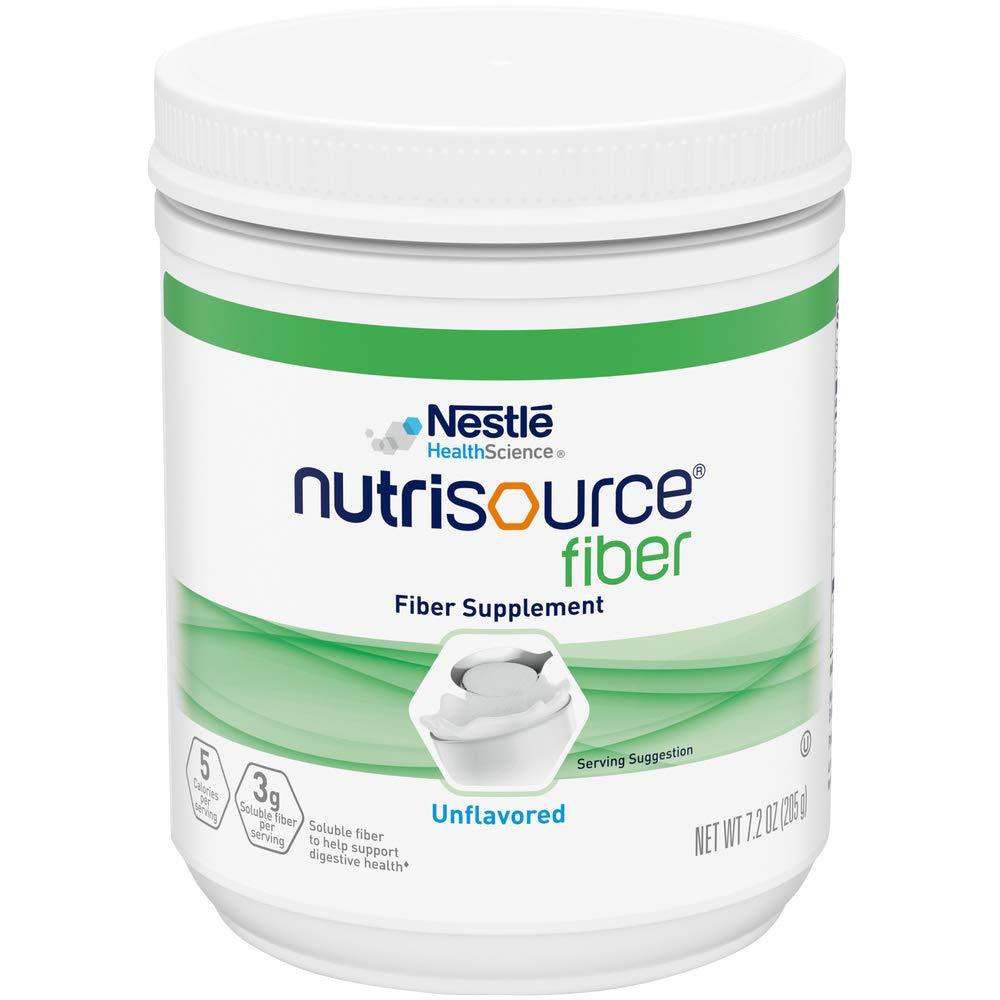 Nutrisource NutriSource Fiber Dietary Fiber Nutritional Supplements, Unflavored, 7.2 Ounce (Pack of 4)