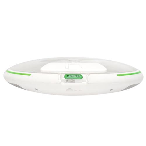 EziLife EZILIFE Automatic Pill Dispenser with Flashing Light, Sound, Alarm and Safety Lock, 28-Day Electronic Medication Organizer Dispense Vitamins and Tablets Up 6 Times/Day Easy Read Display (Frosted)