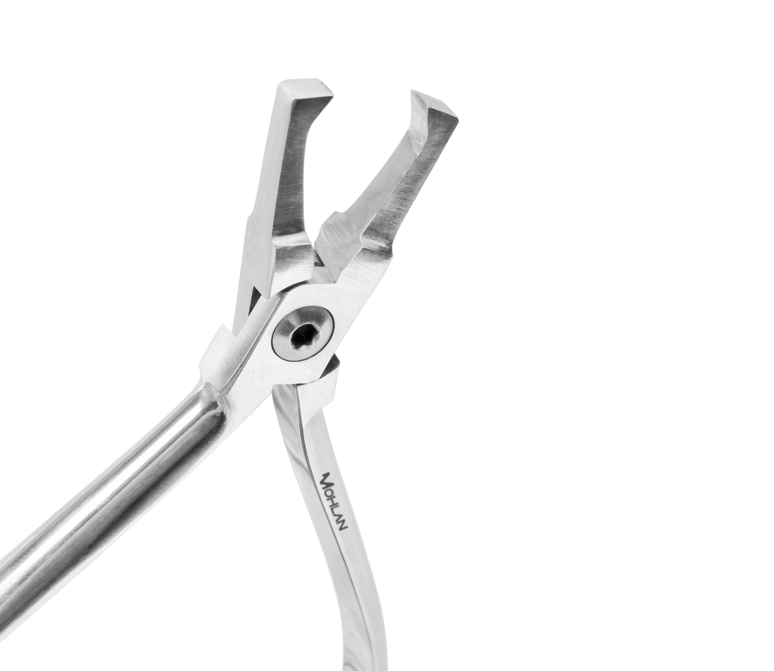 MOHLAN MOHLAN Dental Orthodontic Bracket Remover Pliers - Stainless Steel Braces Removal Tool Kit - Bracket Remover for Braces - Braces Removal Kit - Orthodontic Tools