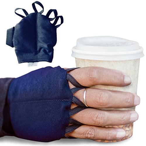 HandiThings Handithings Comfortable Hand Weight for Essential Tremor Control, Shaky Hands, Physical/Occupational Therapy, Fine Motor Skills, Writing Stability & Strengthening - PROUDLY HAND MADE IN THE USA - (WORKS FOR RIGHT OR LEFT HAND)-(X-SMALL, 1/4lb.)
