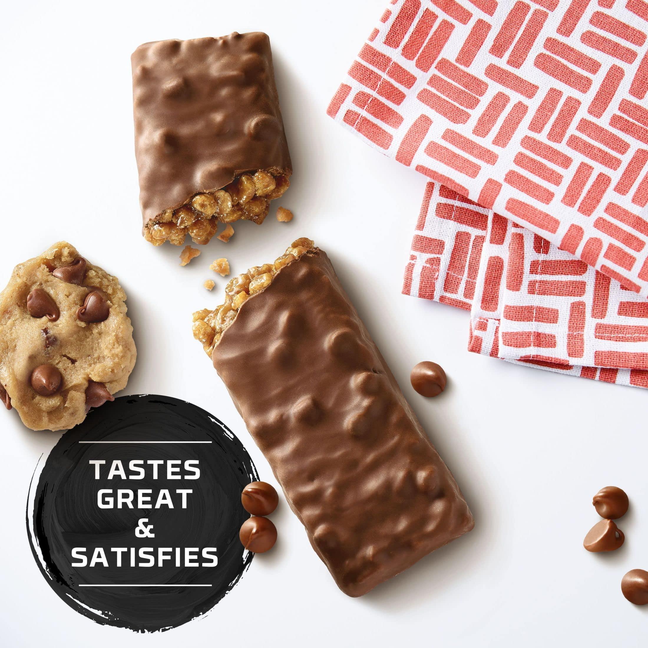 Special K Kellogg's Special K Protein Meal Bars, 12g Protein Snacks, Meal Replacement, Chocolatey Chip Cookie Dough, 19oz Box (12 Bars) (Pack of 2)