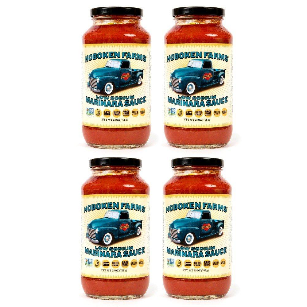 Hoboken Farms Hoboken Farms Marinara Pasta Sauce, Low Sodium, 25 Ounces (Pack Of 6)