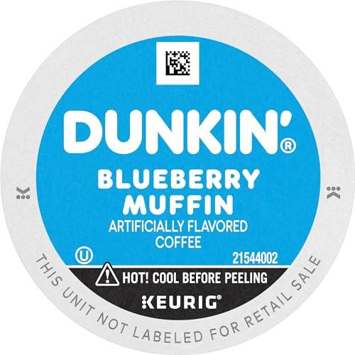 Dunkin' Dunkin' Blueberry Muffin Flavored Coffee, 60 Keurig K-Cup Pods