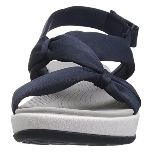 Optigard Women\'s Flat Orthopedic Arch Support Reduces Pain Comfy Sandal, Casual Non-Slip Comfy Adjusting Ankle-Strap Beach Walking Sandals with Arch Support (12,Blue,Female)