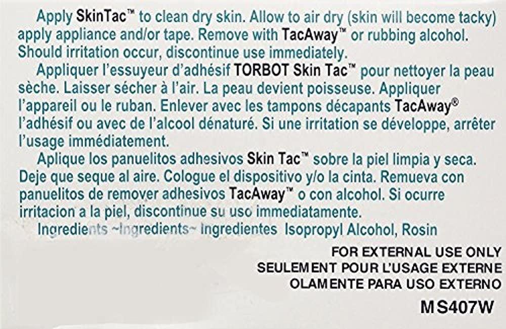 Skin-Tac Skin-TacTM Adhesive Barrier Wipes (150 Count)