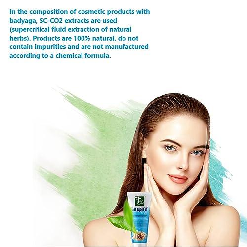 DUOSHOP Gel \"Badyaga Forte\" Ointment from Edema, for Bruises, Hematom, Acceleration of Healing, from Pigment and Stagnant Spots, Bodyaga Skin Cream, Mask for Bruises, Gel Against Bruises, 75 ml