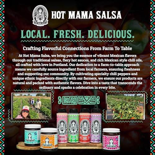 Hot Mama Salsa Hot Mama Salsa Smoky Coffee Chili Oil A Chili Oil Rich in Antioxidants, Low Calorie, No Preservatives, Additives, or GMOs Perfect for Mushrooms, Shrimp, Veggies, Soups, Pastas, Eggs 9 fl oz