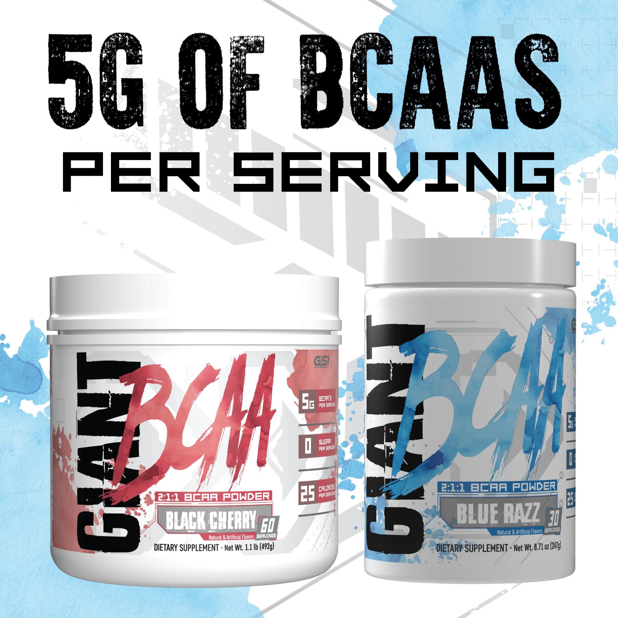 Giant Performance Giant Performance Edge BCAA - 60 Servings (Black Cherry)