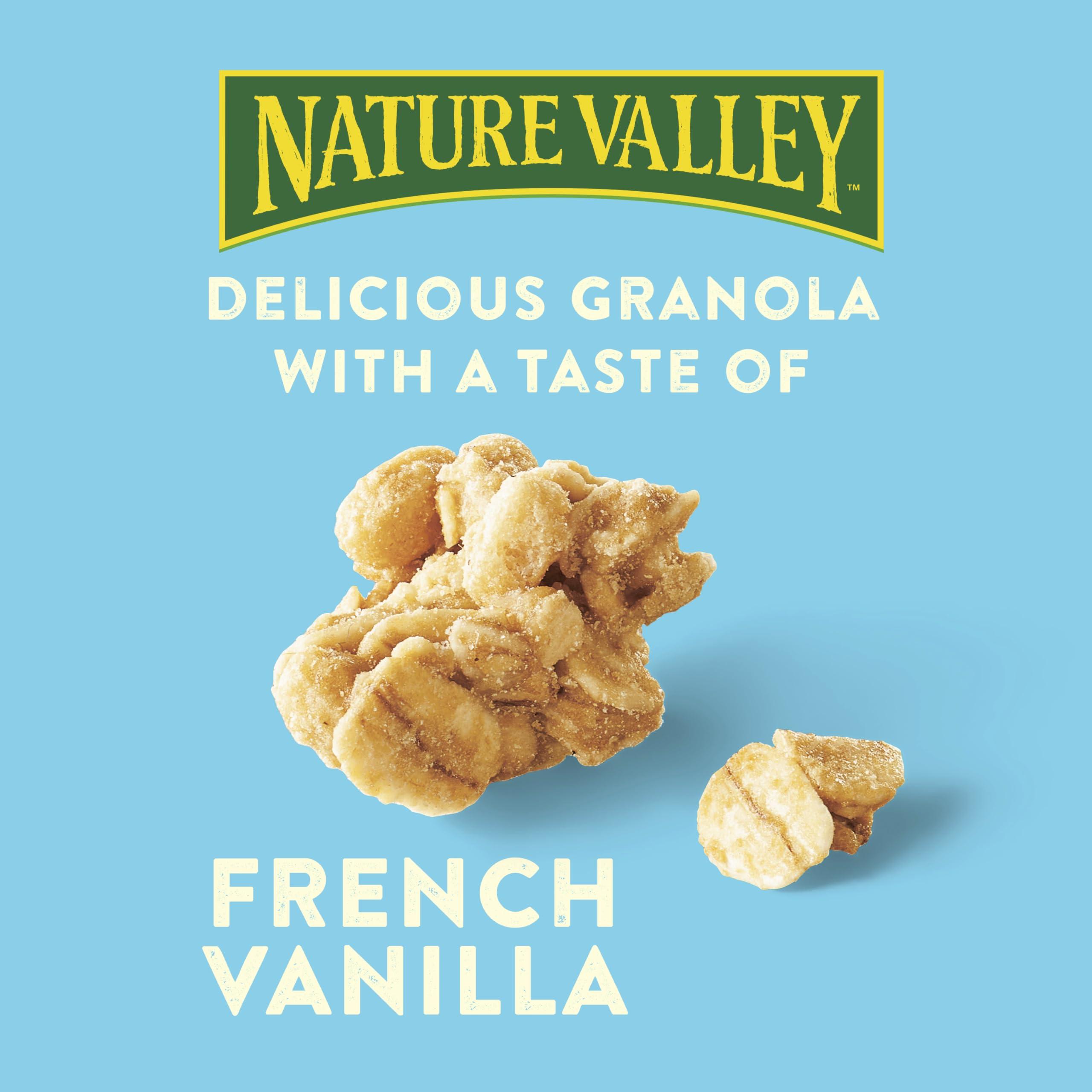 Nature Valley Nature Valley Protein Granola, French Vanilla Flavored, Resealable Bag, 11 oz (Pack of 2)