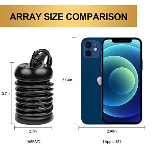 VnioLife 6-Pack Replacement Arrays for Ionic Detox Foot Spa Machines System, Portable Replacement Ionic Arrays for Detox Foot Spa Bath