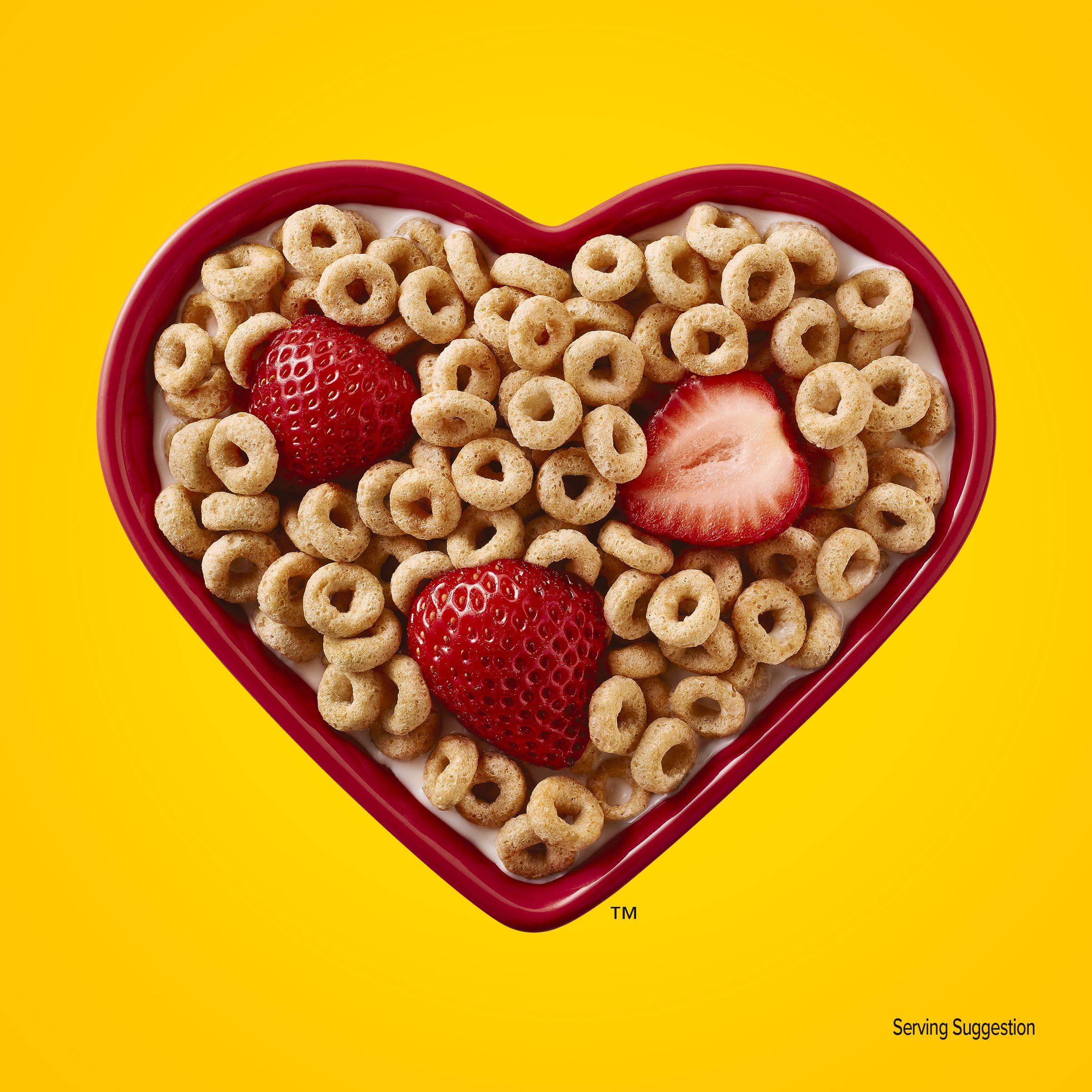 Cheerios Cheerios, Heart Healthy Gluten Free Breakfast Cereal, Family Size, 18 oz