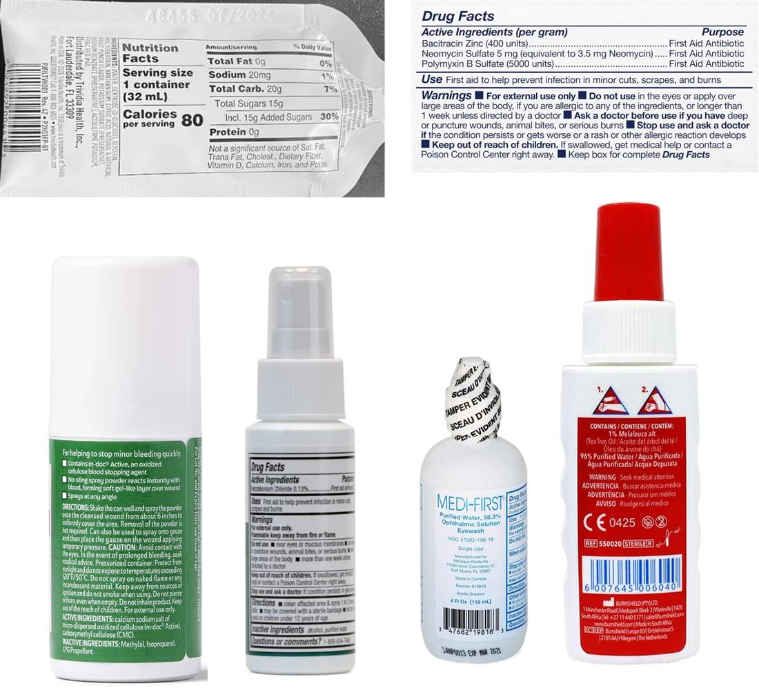 Scherber Scherber Fully-Stocked First Responder Bag | Professional EMT/EMS Trauma & Bleeding Medical Kit | HSA/FSA Approved | CAT Tourniquet, HyFin Chest Seal Israeli Bandage & 250+ First Aid Supplies (Orange)