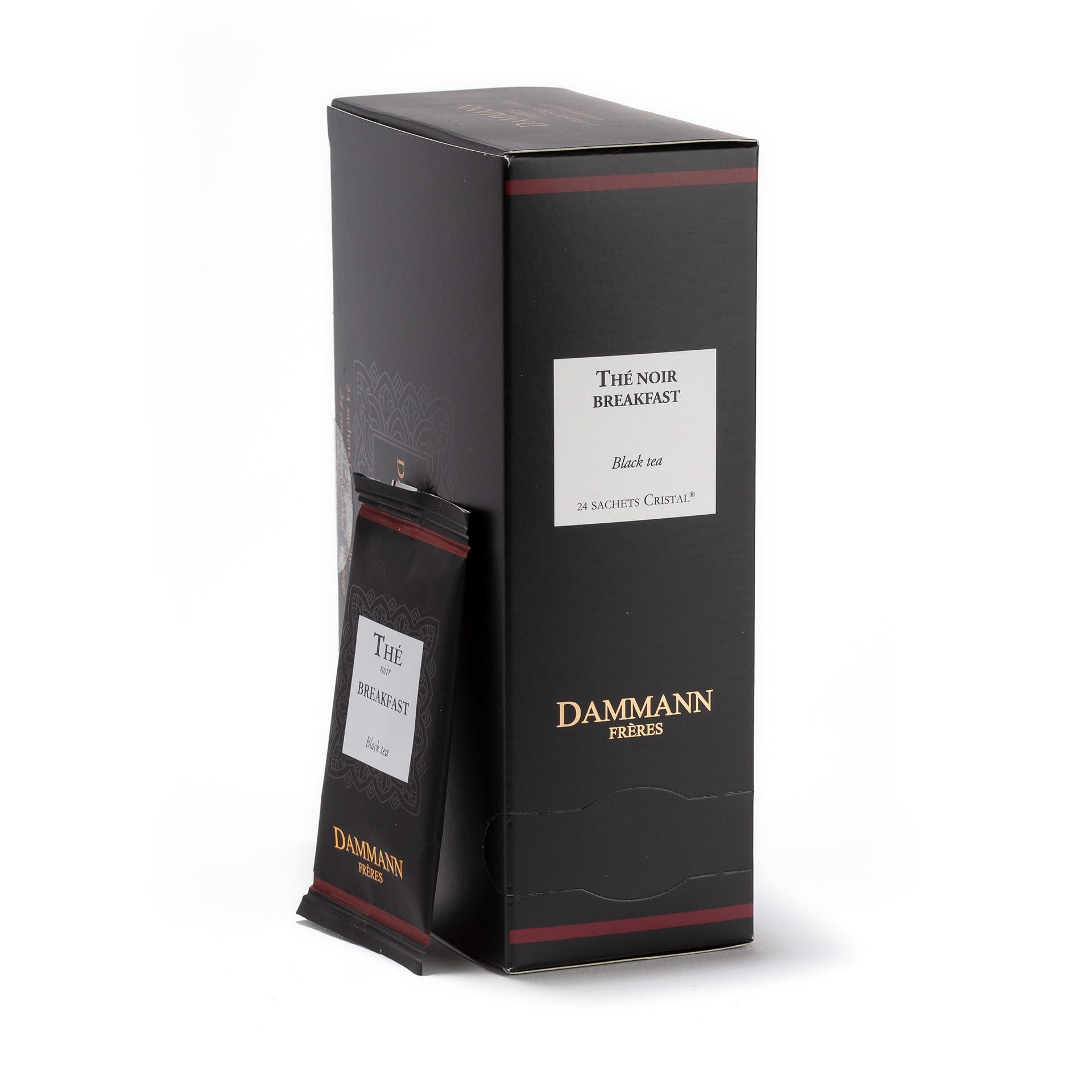 Dammann Freres Dammann Freres Loose Leaf, Breakfast Blend Premium Gourmet French Black Tea, 24 Count (Single Pack)