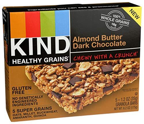KIND KIND Healthy Grains Almond Butter Dark Chocolate, 6.2 Oz