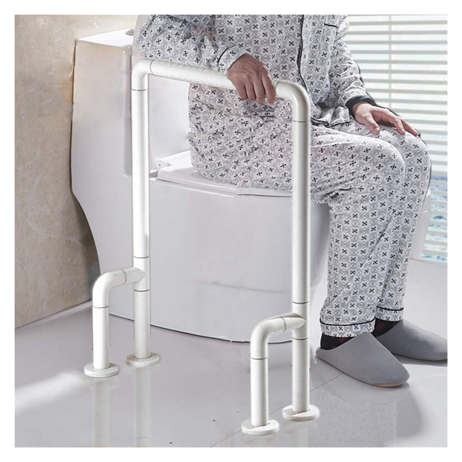 VVBRDH Grab Bar Bathroom Grab Rail,Safety Handicap Grab Bar, Floor Stainless Steel Handrail Anti-Slip Safety Grip Handicap Toilet Support R