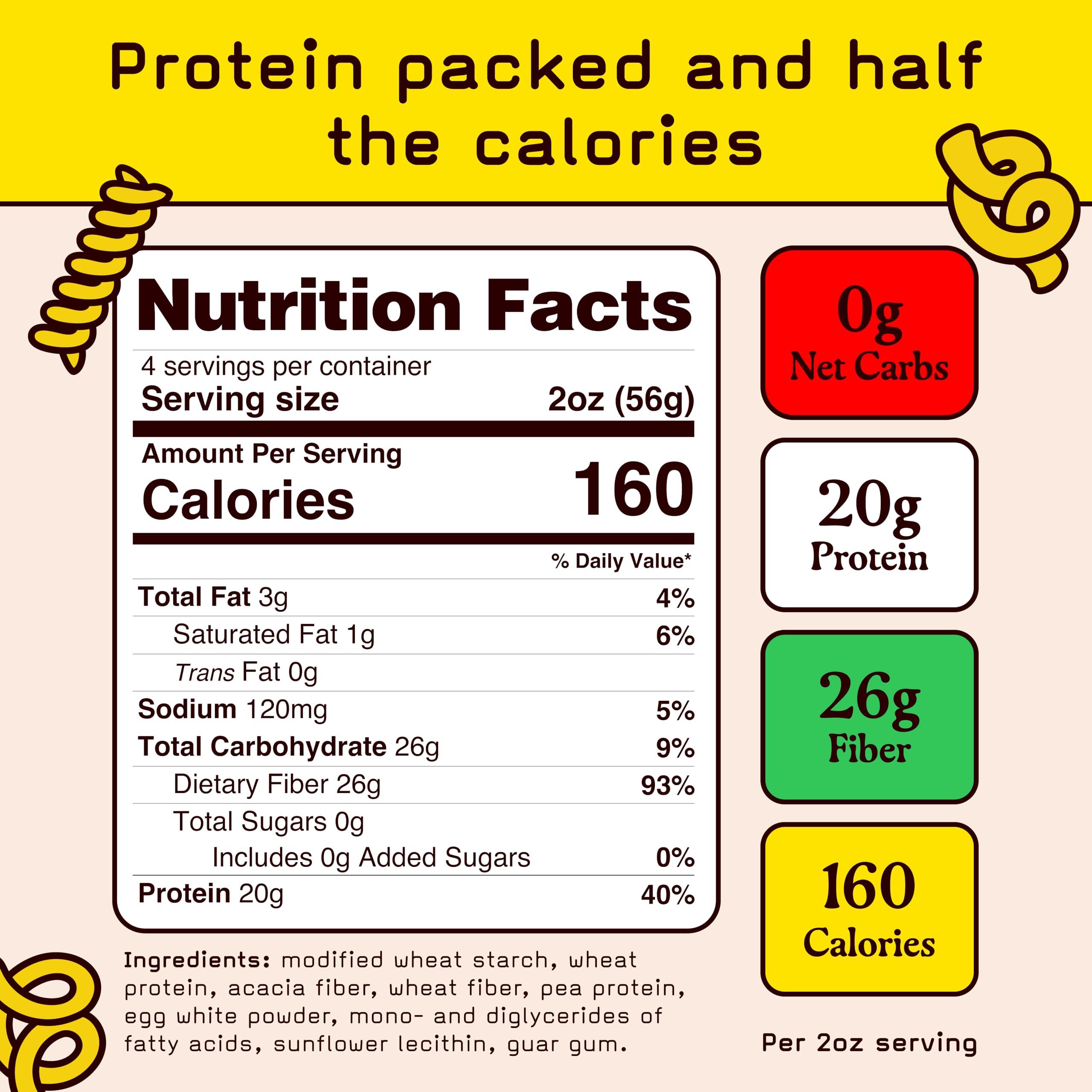 Pete\'s Pasta Pete\'s Pasta Spaghetti Noodles | 20g High Protein, No Carb Pasta | Keto, Carb Free Pasta | Healthy, Zero Carb Italian Pasta From Italy | 3-Pack, 8oz