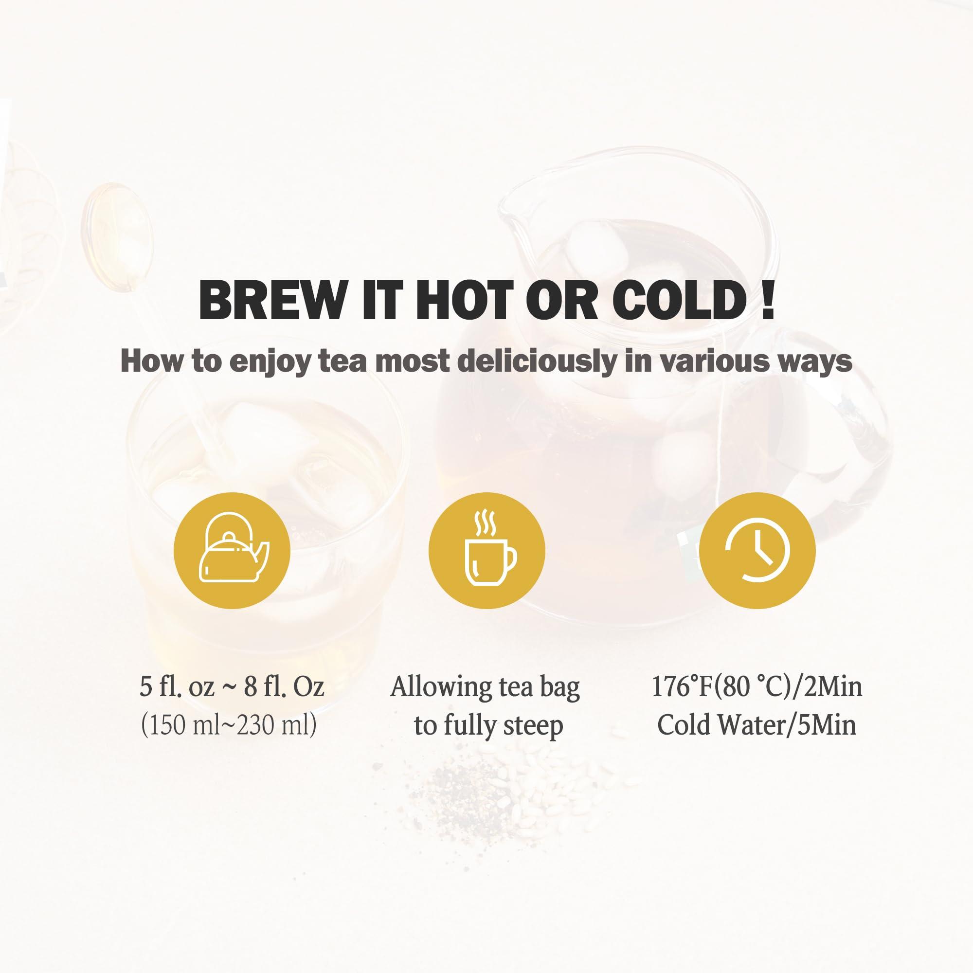 Nokchawon [Nokchawon] Solomon\'s Seal Tea, Premium Pure Herbal Tea, Zero Calories Korean Tea, 50 Count Tea Bags, 2.1oz(60g)