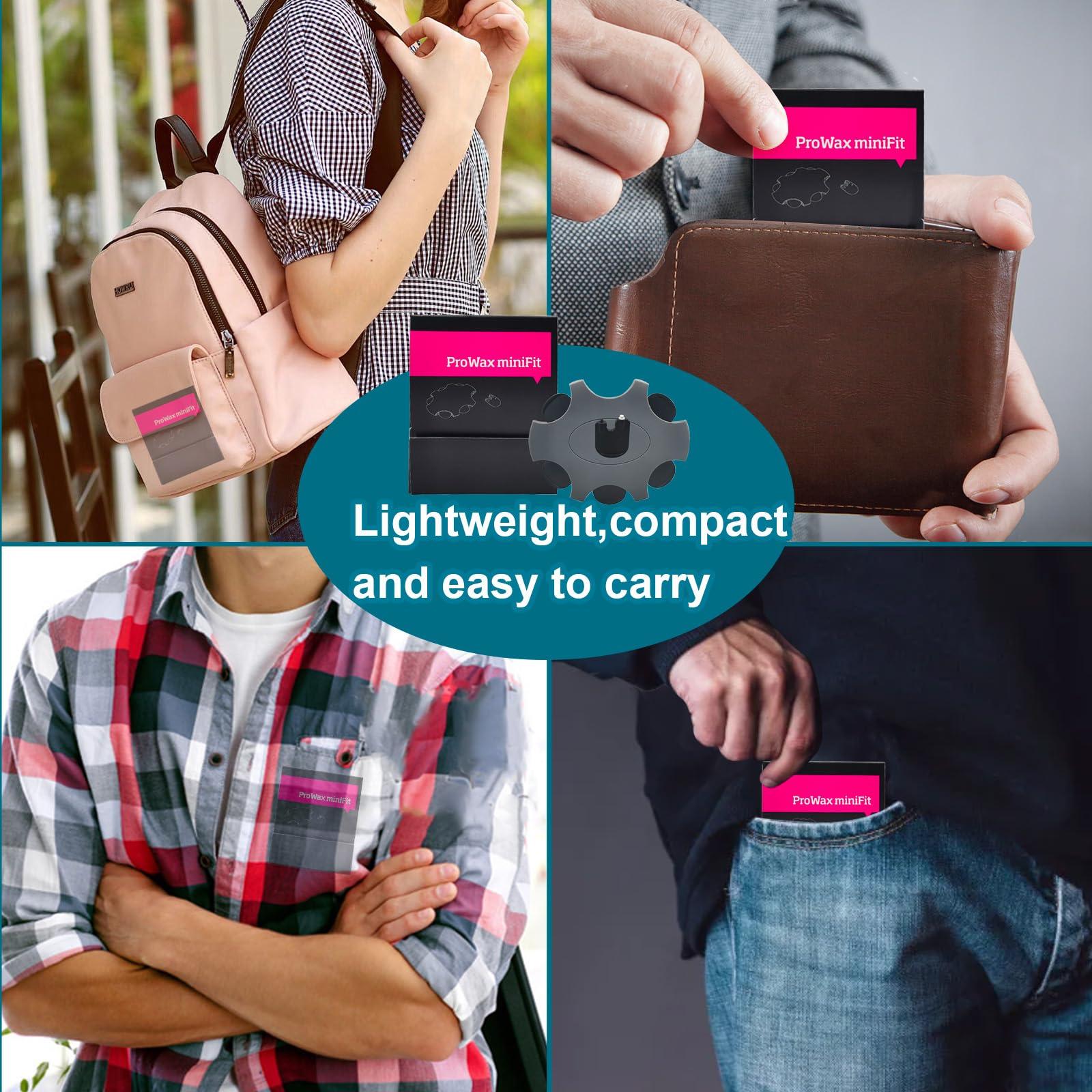 Audisaisi Oticon Prowax Minifit Hearing Aid Cleaning Kit - Replacement Filters and Domes Accessories Set,10 packs/60 pcs