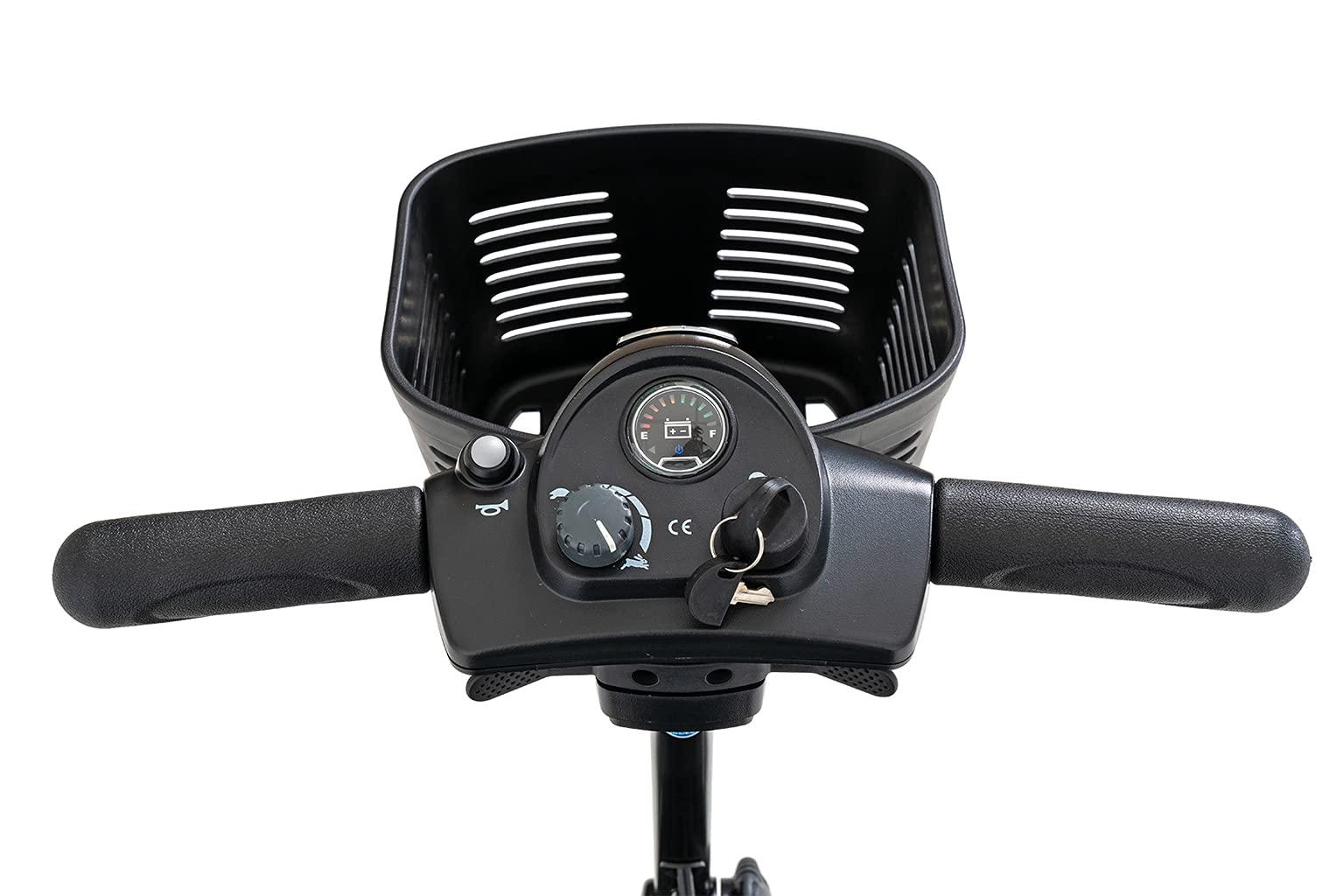 LIVING WELL STORES Pride Ultra X 4-Wheel Mobility Scooter, 300 lbs. Weight Capacity, with 5-Year Extended Warr