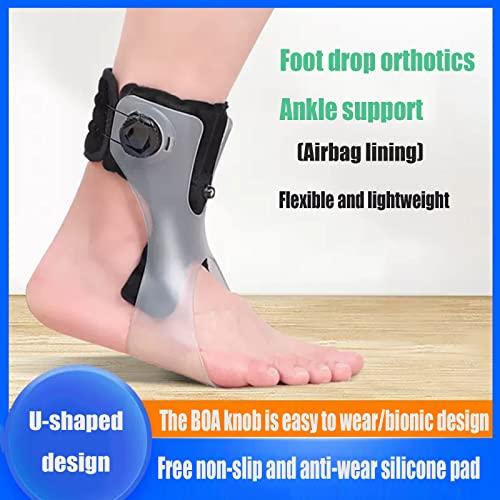 SFKLYU SFKLYU AFO Drop Foot Brace Orthosis Ankle Brace Support Drop Foot Brace for Walking Improve Walking Gait for Hemiplegia Stroke Shoes,A/left,L