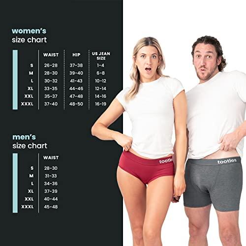 Stitches Medical Fart Filtering Underwear by TOOTLES - Mens Briefs with 100% Activated Charcoal Underwear Liners - Neutralizes & Eliminates Flatulence Odor - 95% Cotton, 5% Spandex