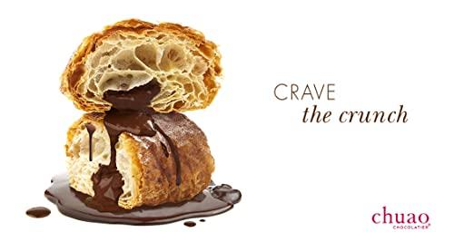 Chuao Chocolatier Chuao Chocolatier Salted Chocolate Crunch Gourmet Dark Chocolate Mini Bars | For Gift Baskets, Birthday, Thank You, Care Package | 100 Pack, 0.39 oz Each