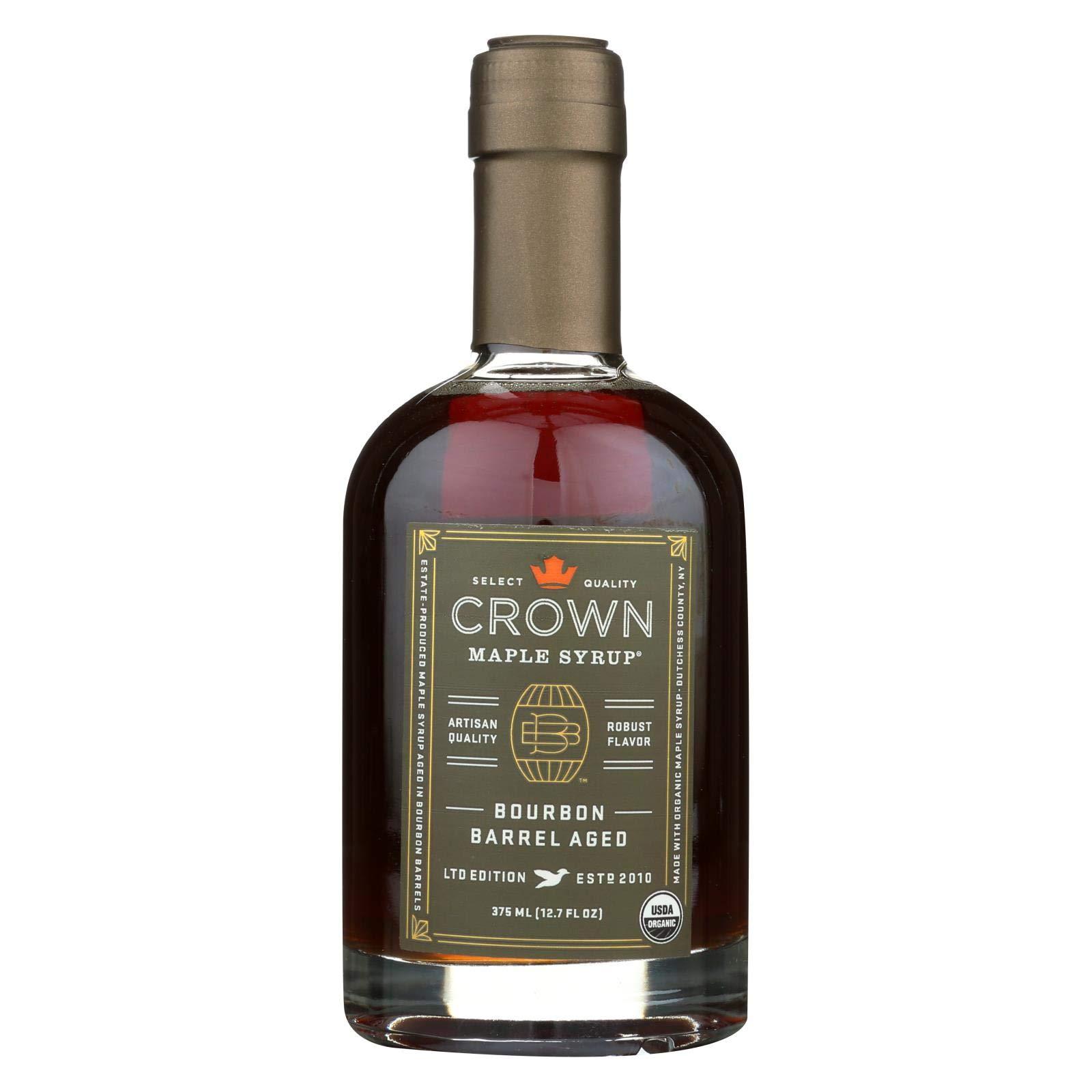 Crown Maple Bourbon Barrel Aged Maple Syrup by Crown Maple Farm - Ltd Edition (12.7 fluid ounce)