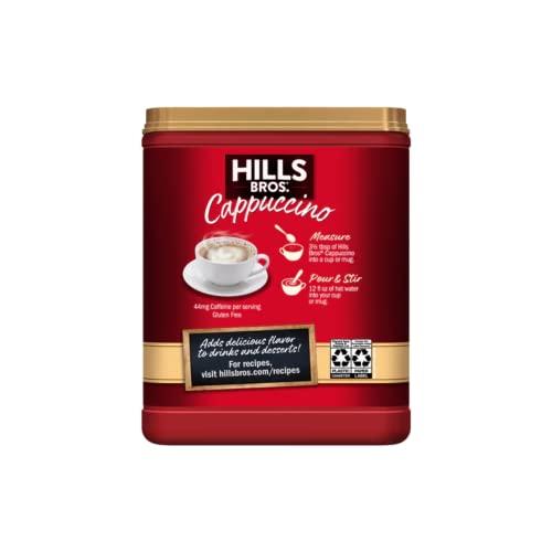 Hills Bros Hills Bros. Cappuccino Hazelnut 14 Ounce (Pack of 1)